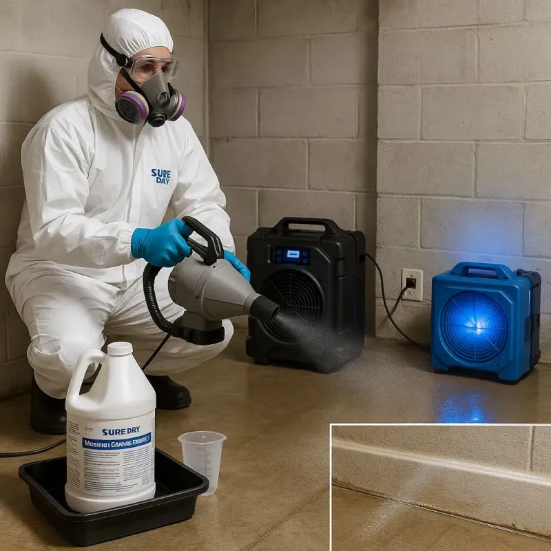 Sanitization and Odor Removal process in Lafayette, TN