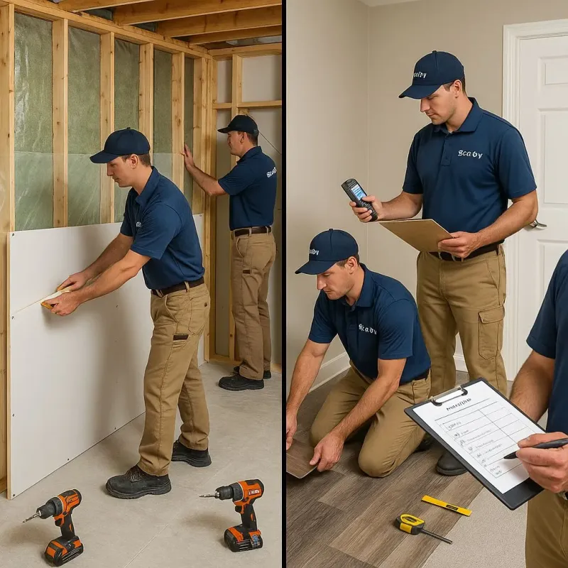 Repairs and Reconstruction process in Lafayette, TN